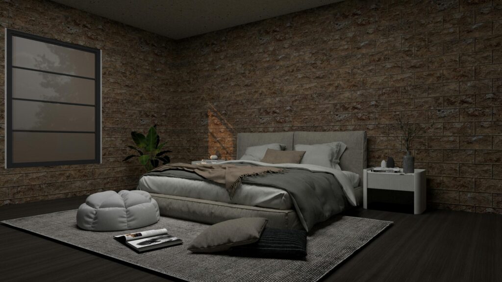 dark small room decor ideas