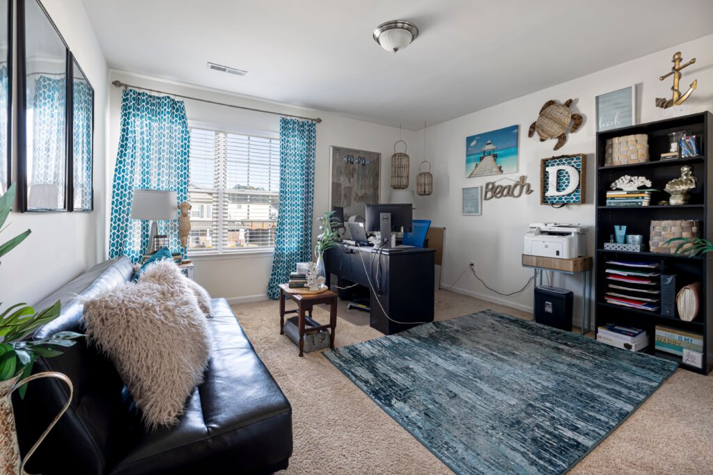 coastal home office ideas
