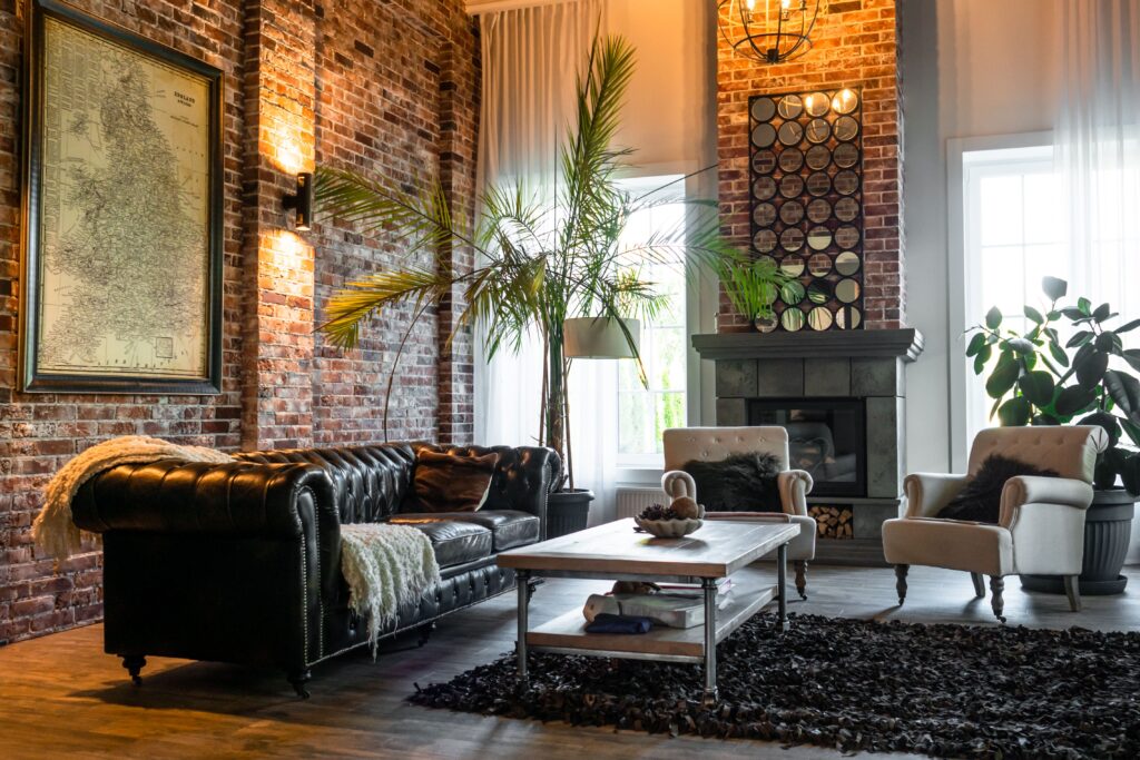 industrial living room ideas