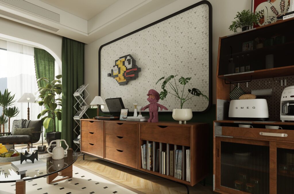 mid century modern living room ideas