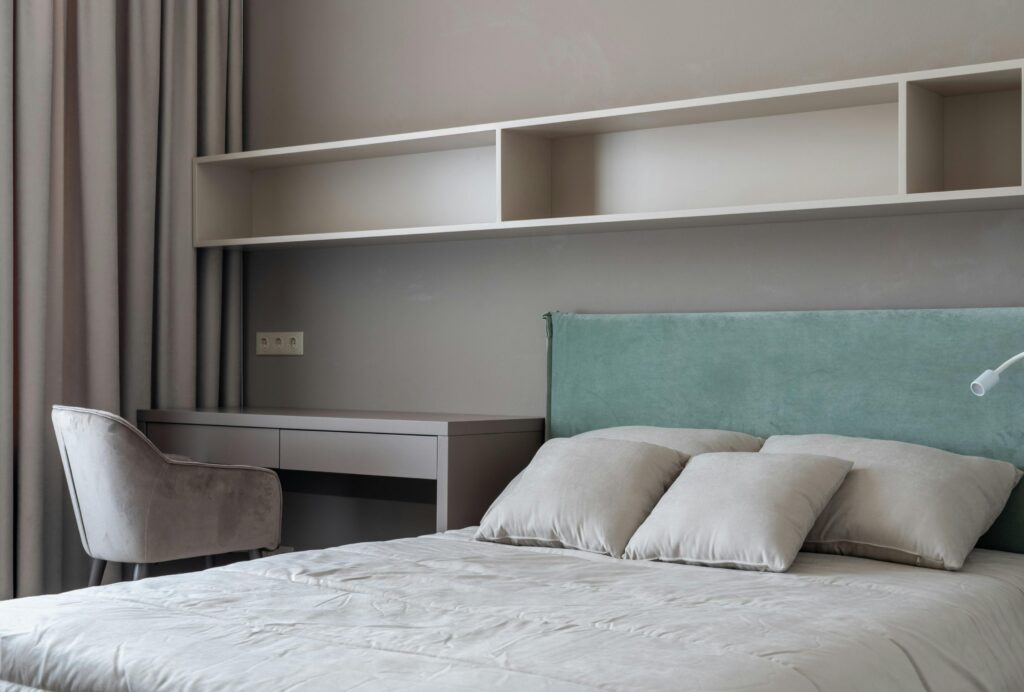 bedroom neutral colors minimal bright