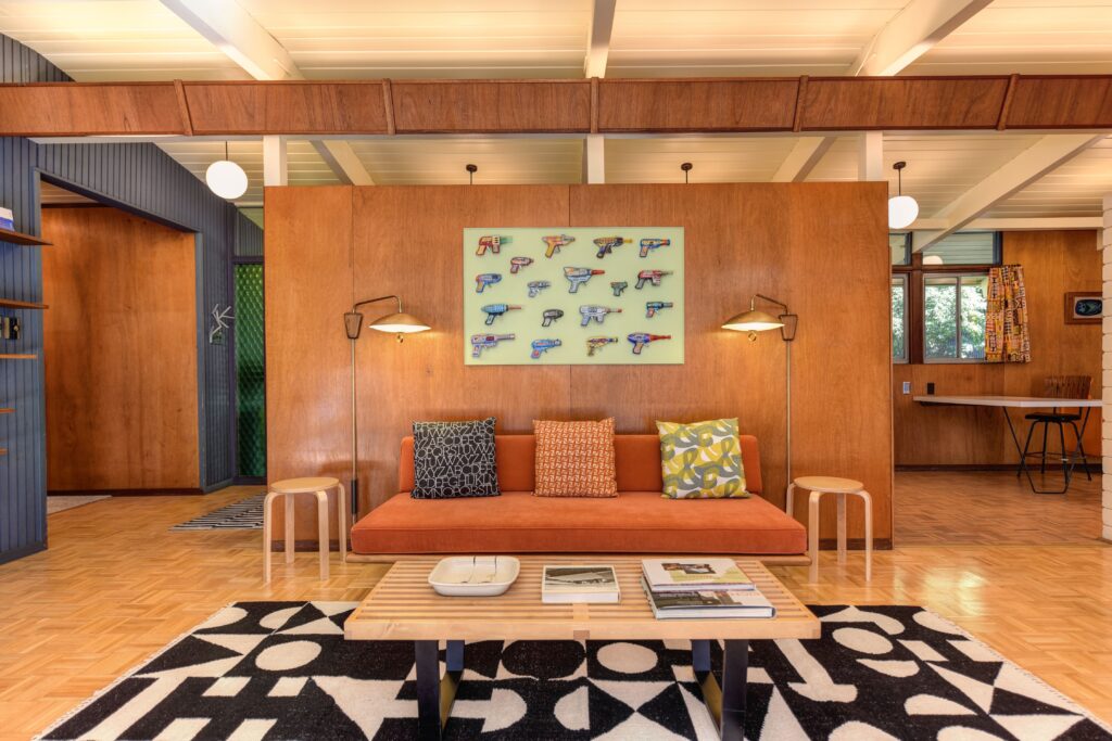 mid century modern living room ideas