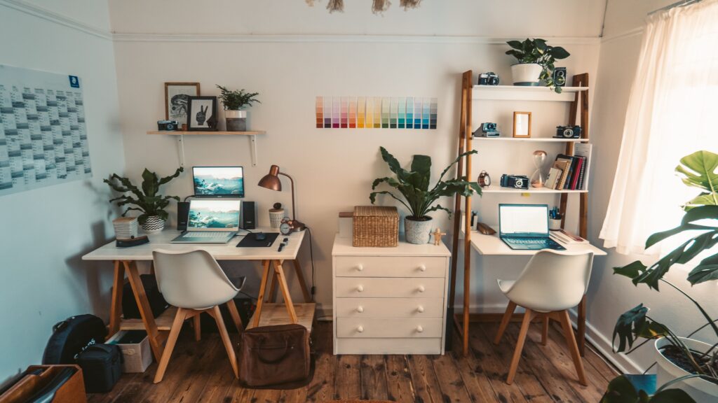 coastal home office ideas