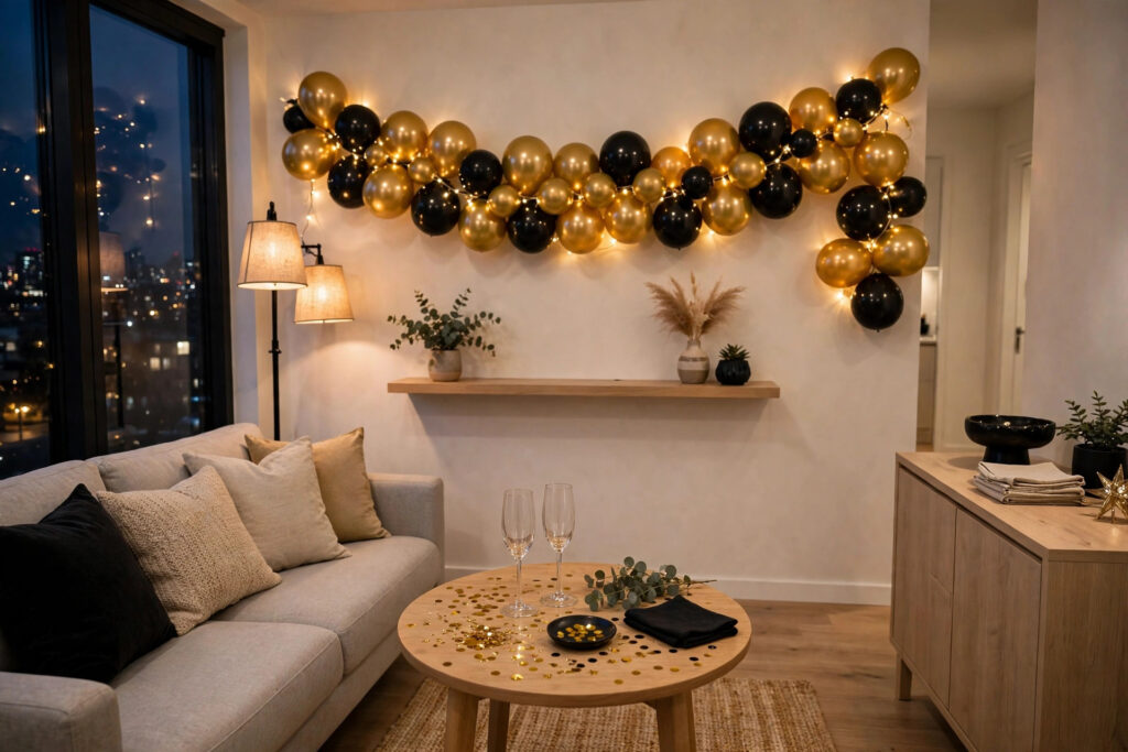 10 New Year Decor Ideas for Small Spaces
